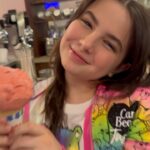 Lexi Rabe Instagram - This reel and upcoming photo shoot is brought to you by ice cream, Thanks @justice and @carebears for allowing me this opportunity to eat ice cream 🥰 #heartofjustice #paidpromotion #model #Actor #Singer #dreamer #tween