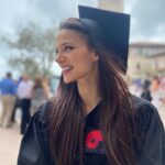 Leyla Tanlar Instagram - Covid delayed ceremony, Class of 2020 #MagnaCumLaude 🥂