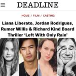 Liana Liberato Instagram - feeling very grateful for work, friendship, lessons, and memories! working in new york was an absolute dream (I’ll be back!!) also working alongside some old and new friends just makes for the best of times (hiii @itsjordanjr & @rumerwillis) 🌧🩰✨