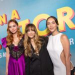 Liana Liberato Instagram - such a fun night celebrating our showww! #basedonatruestory will be on @peacock june 8th and I know you all will have a blast watching it! 🔪🔪