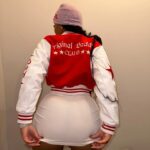 LightSkinKeisha Instagram - juh vibe twin ❤️ Jacket: @originalbaddieclub