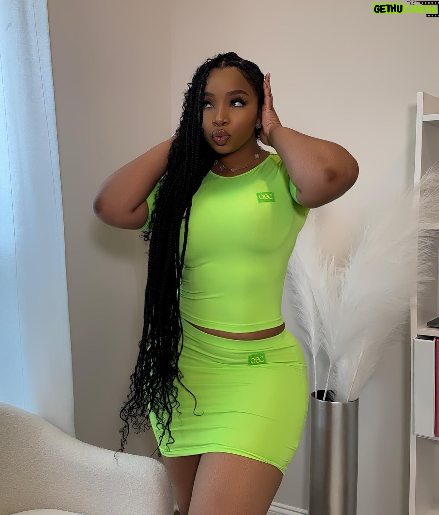 LightSkinKeisha Instagram - Keyonce’ 💚 Outfits by: @originalbaddieclub 💫