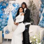 LightSkinKeisha Instagram - Baby Best is on the way 👶🏽 thank you to all of our family and friends , yall showed tf out 🤞🏽🩵🥹