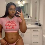 LightSkinKeisha Instagram – lol try it 🤷🏽♀️
Shirt/ Thong: @originalbaddieclub 💕