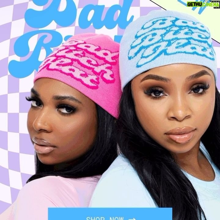 LightSkinKeisha Instagram - Welcoming the latest OBC Collection β #BadBitchCollection that features the Bad B*tch Hat & Bad B*tch Shirt. π
π½ Paired in both pink and blue, weβre now LIVE. Shop now while supplies last!