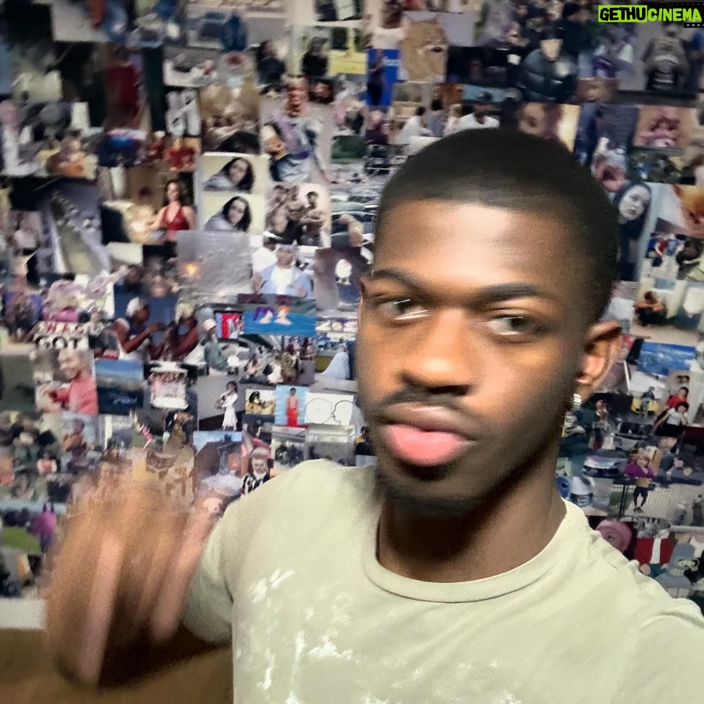 Lil Nas X Instagram - ngl probably gonna get in trouble for this but light again out now on SoundCloud! link in my bio! sorry columbia 🫥👯♀️
