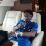 Lil Tjay Instagram - I AINT HEAR NUN THE BLOGS SAID CAUSE WHERE IM AT IT AINT NO SERVICE 🌴… 500 ON MY BDAY SHI** BOUT NUN I DESERVE IT 🤷🏾‍♂️✈️