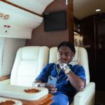 Lil Tjay Instagram - I AINT HEAR NUN THE BLOGS SAID CAUSE WHERE IM AT IT AINT NO SERVICE 🌴… 500 ON MY BDAY SHI** BOUT NUN I DESERVE IT 🤷🏾‍♂️✈️