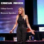 Lilián García Instagram - Grateful to be in Cancun, Mexico speaking and sharing my message of empowerment. Don’t let your voices ever get silenced. If you have gone through some adversities, use it for fuel!! Keep going towards your goals and trust me that it will taste sweeter in the end when you achieve them!! #gogetit . . #keynotespeaker #speaker #empowerment