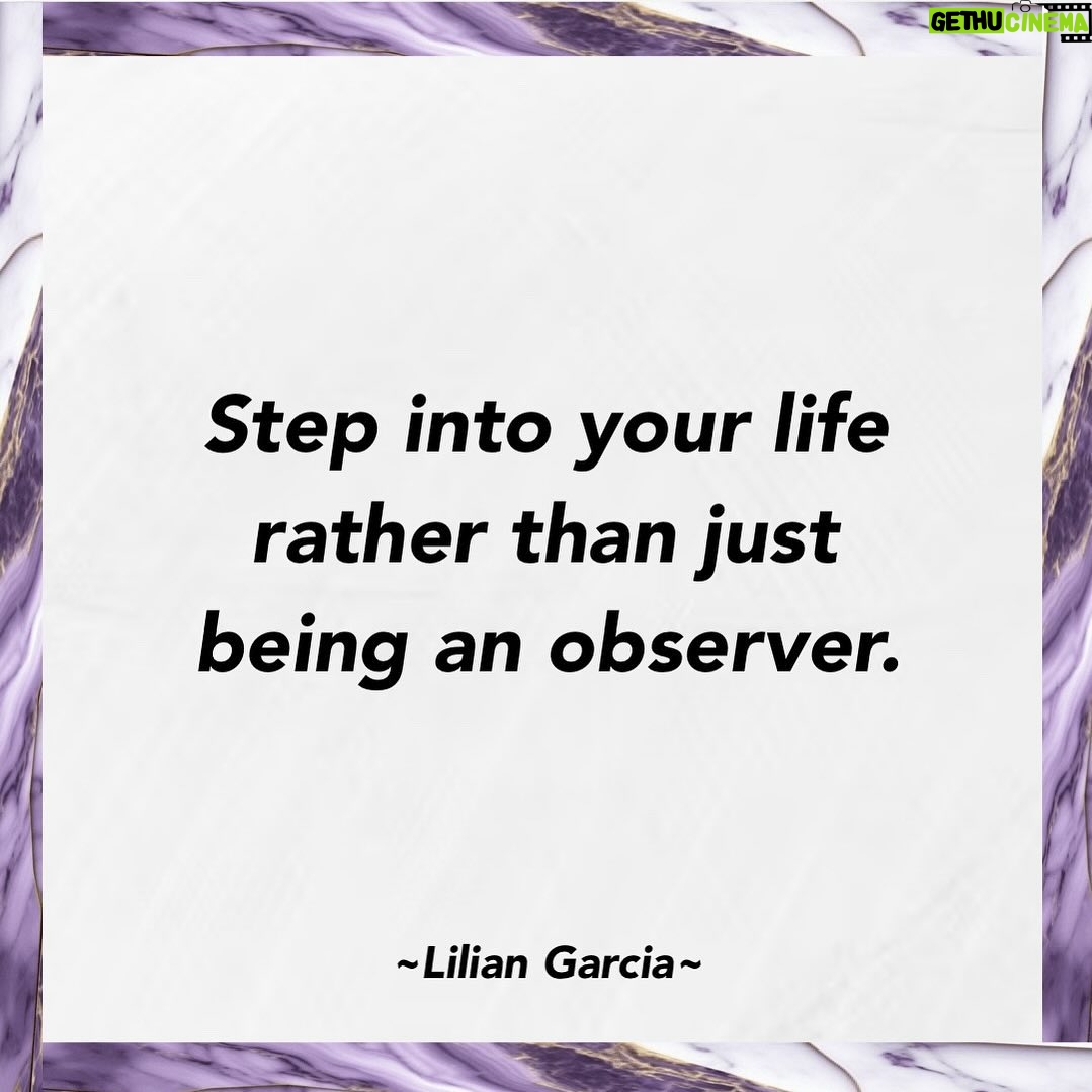 Lilián García Instagram - In a world that sometimes feels so out of control, it’s reassuring to know some things we can actually still control. And stepping into your life is one of them. I know it can feel scary to do that but the rewards of it far outlays the fear. Stepping into it means taking daily action steps toward the thing you want. It doesn’t have to be huge steps, it just has to be something… today do that something!! 🙌🏼 #gogetit