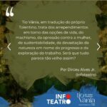 Lilian Blanc Instagram - 🗒️ O jornalista @dirceualvesjr escreveu uma crítica sobre Tio Vânia. Corre lá no @infoteatro_ para ler o texto completo e venha assistir ao espetáculo no @sescsantana. A temporada vai até 16 de junho com sessões de quinta a sábado às 20h e domingo às 18h. ✅ Ingressos à venda no link da bio, ou em sescsp.org.br/santana ou no aplicativo Credencial Sesc SP Arte: @nandomedeiross #grupotapa #tchekhov #teatrosp #experimenteteatro #arte #sescsantana #infoteatro