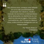 Lilian Blanc Instagram - 🗒️ O jornalista @dirceualvesjr escreveu uma crítica sobre Tio Vânia. Corre lá no @infoteatro_ para ler o texto completo e venha assistir ao espetáculo no @sescsantana. A temporada vai até 16 de junho com sessões de quinta a sábado às 20h e domingo às 18h. ✅ Ingressos à venda no link da bio, ou em sescsp.org.br/santana ou no aplicativo Credencial Sesc SP Arte: @nandomedeiross #grupotapa #tchekhov #teatrosp #experimenteteatro #arte #sescsantana #infoteatro