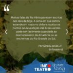 Lilian Blanc Instagram - 🗒️ O jornalista @dirceualvesjr escreveu uma crítica sobre Tio Vânia. Corre lá no @infoteatro_ para ler o texto completo e venha assistir ao espetáculo no @sescsantana. A temporada vai até 16 de junho com sessões de quinta a sábado às 20h e domingo às 18h. ✅ Ingressos à venda no link da bio, ou em sescsp.org.br/santana ou no aplicativo Credencial Sesc SP Arte: @nandomedeiross #grupotapa #tchekhov #teatrosp #experimenteteatro #arte #sescsantana #infoteatro