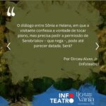 Lilian Blanc Instagram - 🗒️ O jornalista @dirceualvesjr escreveu uma crítica sobre Tio Vânia. Corre lá no @infoteatro_ para ler o texto completo e venha assistir ao espetáculo no @sescsantana. A temporada vai até 16 de junho com sessões de quinta a sábado às 20h e domingo às 18h. ✅ Ingressos à venda no link da bio, ou em sescsp.org.br/santana ou no aplicativo Credencial Sesc SP Arte: @nandomedeiross #grupotapa #tchekhov #teatrosp #experimenteteatro #arte #sescsantana #infoteatro