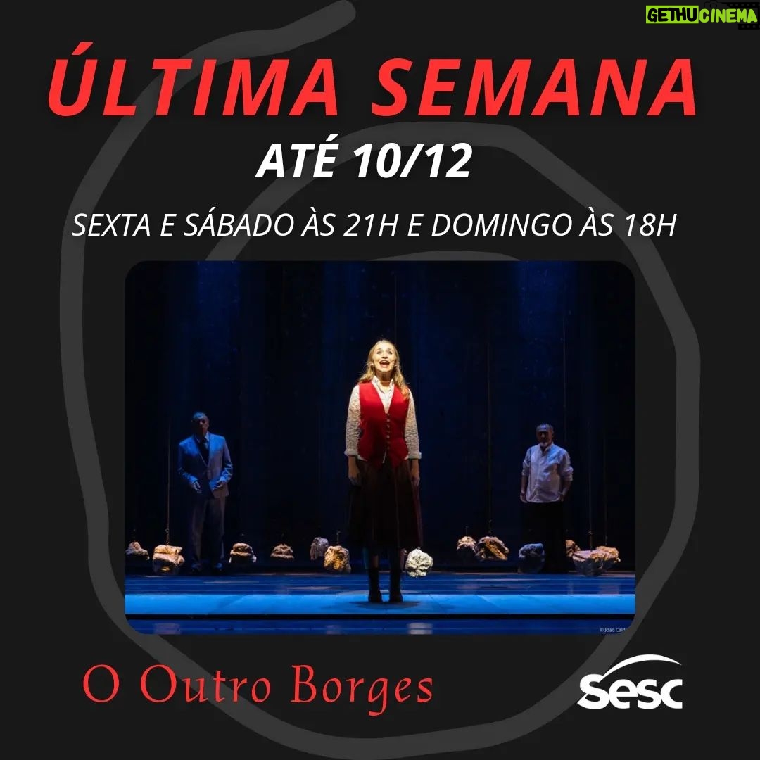 Lilian Blanc Instagram - ÚLTIMA SEMANA! Chegamos às 3 últimas apresentações da temporada no @sescpinheiros 📌 Hoje (sexta) e amanhã (sábado) às 21h e domingo às 18h. 🎫 Corre garantir seu ingresso... só clicar no link da Bio.