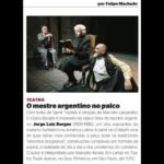 Lilian Blanc Instagram - "Destaque para "O Outro Borges" na Revista Istoé! E essa primeira temporada está chegando ao fim! 📌 Hoje tem sessão às 18h. Seguimos até 10/12, no Sesc Pinheiros!