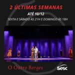 Lilian Blanc Instagram - SÓ MAIS 2 SEMANAS, de "O Outro Borges"! 📌 @sescpinheiros 📆 Hoje (sexta) e sábado às 21h e domingo às 18h. 🎫 Garanta seu ingresso pelo link na Bio.