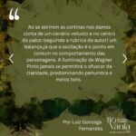 Lilian Blanc Instagram - *Crítica de Luiz Gonzaga Fernandes DI-LA-CE-RAN-TE! A melhor encenação a que assisti dessa peça, que é a minha favorita do teatro de Anton Tchekhov! Hesitei e refleti bastante sobre essa minha assertiva, temendo que fosse apenas uma impressão enganosa e questionável dessas do "calor da hora". A ação dessas "cenas da vida rural/do campo" ---- na definição do próprio dramaturgo ---- passa-se em 1896. Publicada no ano seguinte, só estreou no Teatro de Arte de Moscou em 26 de outubro de 1899 com encenação de Stanislavski e Dantchenko. Vânia (Brian Penido Ross), um homem de meia idade, e sua sobrinha Sônia (Anna Cecília Junqueira) passaram a vida toda  trabalhando incansavelmente e poupando quaisquer gastos supérfluos para poderem enviar dinheiro para a subsistência financeira do professor Serebriakov (Zécarlos Machado) ---- pai de Sônia ----, um suposto intelectual digno da reverência e admiração deles. Aposentado, Serebriakov vem com sua jovem esposa, Helena (Camila Czerkes), morar na propriedade campestre. É assim que Vânia terá a crucial percepção de que foi vítima de um engodo, pois o professor, apesar de sua empáfia e arrogância, é uma farsa absoluta e, a rigor, um homem oco que não entende nada de nada. Para agravar, Vânia se sentirá completamente atraído por Helena, uma mulher absolutamente sedutora, que também despertará sentimentos apaixonados em Astróv (Bruno Barchesi), médico (e ferrenho ecologista "avant la lettre") e amigo da família, justamente por quem a doce e tímida Sônia nutre uma afeição sem muita esperança de retribuição. Sendo este o cerne da trama, Tchekhov nos falará de frustrações e desencantos, de vidas equivocadas e inúteis. O fato incontestável é que a chegada desse casal citadino vai alterar e questionar muito além dos hábitos prosaicos e rotineiros dessas pessoas. Ao se abrirem as cortinas nos damos conta de um cenário vetusto e no centro do palco (seguindo a rubrica do autor) um balanço,  já que a oscilação é o ponto em comum no comportamento das personagens. A iluminação de Wagner Pinto jamais se permitirá o ofuscar da claridade, predominando penumbra e meios tons. (CONTINUA NOS COMENTÁRIOS).