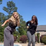 Lilliana Ketchman Instagram - Who did it better? mom or me 💗🌸 . . . . #lillyk #dance #reels #fun #momdaughterduo