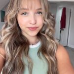 Lilliana Ketchman Instagram - new look :) @hair.by.thao . . . . #lillyk #dance #reels #fun #newlook #bangs