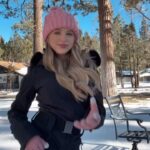Lilliana Ketchman Instagram - comment SNOW one letter at a time! ❄️ . . . . #lillyk #dance #reels #fun #snow