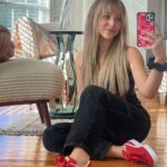 Lilliana Ketchman Instagram – I see reddd 🎶 @pumasportstyle 
.
.
. Comment RED one letter at a time! ❤️
.
#lillyk #foralltime #puma #pumapartner #sociallyloud