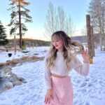 Lilliana Ketchman Instagram - ❄️❄️❄️ . . . . #lillyk #snow #snowangel