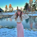 Lilliana Ketchman Instagram - ❄️❄️❄️ . . . . #lillyk #snow #snowangel