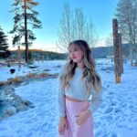 Lilliana Ketchman Instagram - ❄️❄️❄️ . . . . #lillyk #snow #snowangel