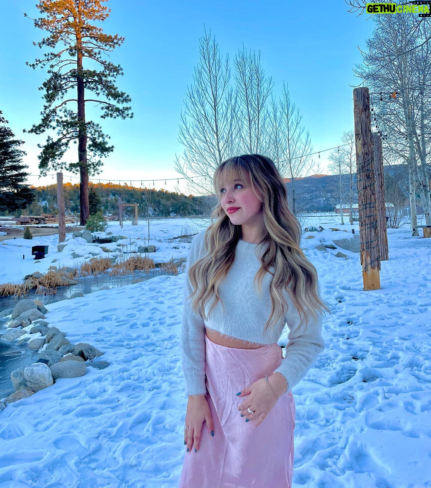 Lilliana Ketchman Instagram - ❄️❄️❄️ . . . . #lillyk #snow #snowangel