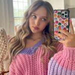 Lilliana Ketchman Instagram - thought I would bring back mirror selfies :) . . hair done by @hair.by.thao 💕 . . #lillyk #post #mirror #mirrorselfie