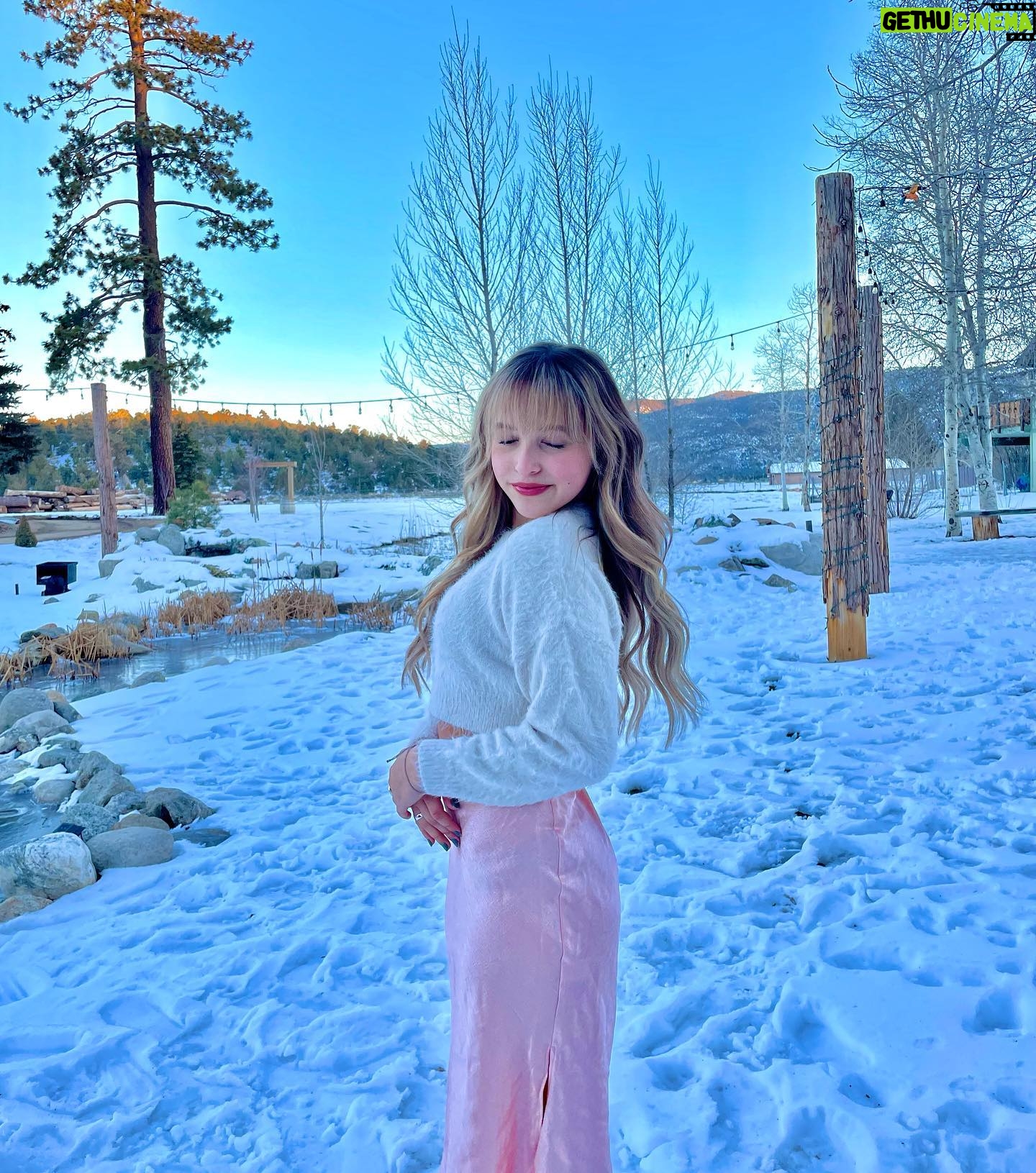 Lilliana Ketchman Instagram - ❄️❄️❄️ . . . . #lillyk #snow #snowangel