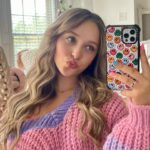 Lilliana Ketchman Instagram - thought I would bring back mirror selfies :) . . hair done by @hair.by.thao 💕 . . #lillyk #post #mirror #mirrorselfie