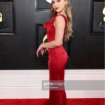 Lilliana Ketchman Instagram - guys I went to the GRAMMYS! WHAT?? such a surreal moment. swipe to see my full dress 🤭 . . . thanks so much @modaglamboutique for the dress, @saxon for the jewelry, and @lashbatz for making my eyes pop all night!! 💜 . #lillyk #Grammys #gettyimages
