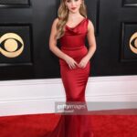 Lilliana Ketchman Instagram - guys I went to the GRAMMYS! WHAT?? such a surreal moment. swipe to see my full dress 🤭 . . . thanks so much @modaglamboutique for the dress, @saxon for the jewelry, and @lashbatz for making my eyes pop all night!! 💜 . #lillyk #Grammys #gettyimages
