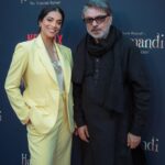 Lilly Singh Instagram - Sanjay Lilly Bhansali. What an absolute honour to not only meet, but spend time with, chat to and learn from the icon that is Mr. Sanjay Leela Bhansali. I’m extremely grateful for these experiences that little Lilly would have never imagined to be possible. Also special shoutouts to the sweetheart that is @sharminsegal for making my day 💜 The 🐐’s first series, #Heeramandi begins streaming May 1st on @netflix. Your pupils aren’t ready. Until then… *Hey Siri, play the Khamoshi soundtrack*