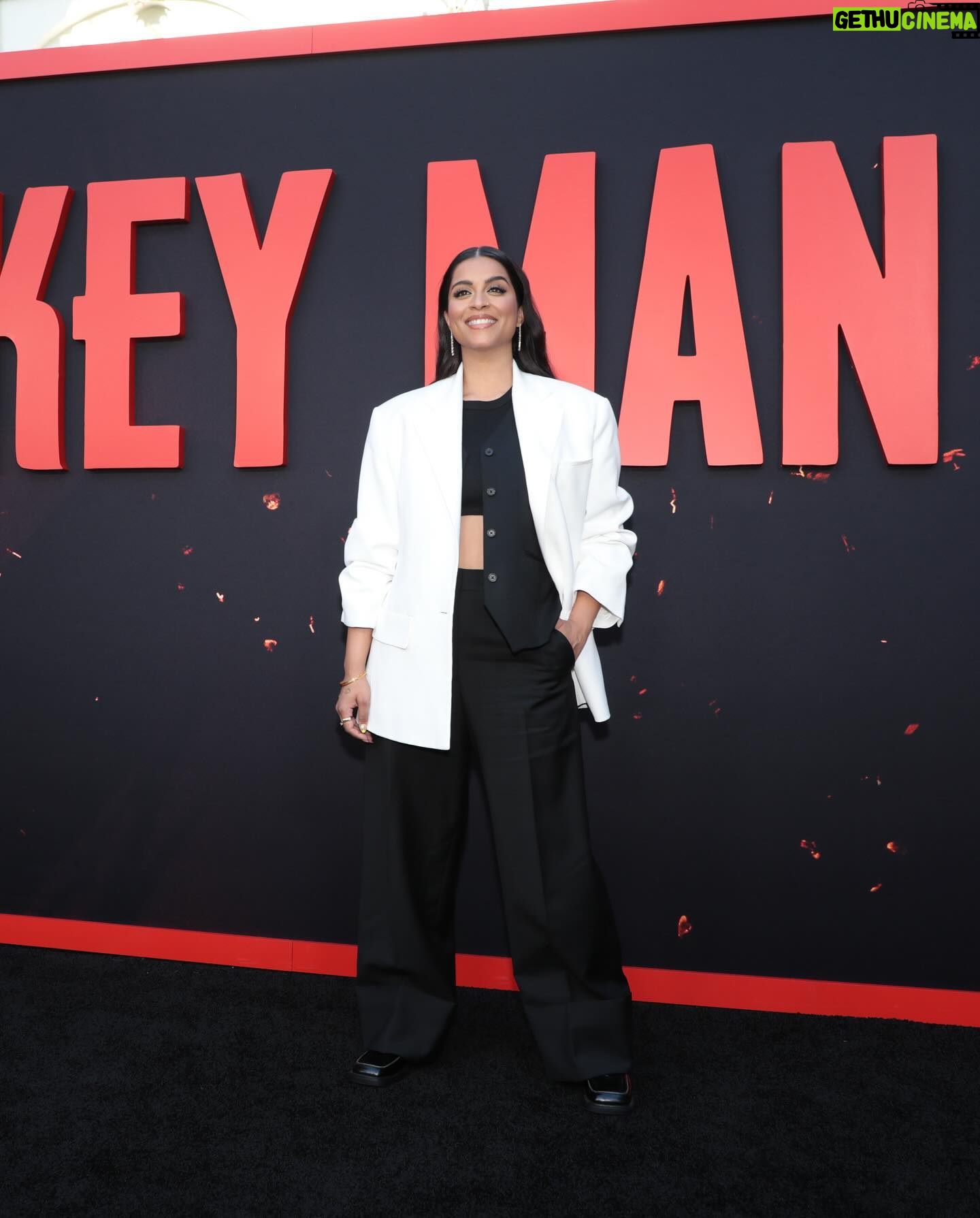 Lilly Singh Instagram - A big W for the culture. Don’t walk, RUN to the theatres tomorrow to see #MonkeyMan. Dev Patel is brilliant as an actor (we been knew…) but to think this is also his directorial debut is mind-blowing. Hands down, one of best action movies I’ve ever seen. Not only are Desis doing the thing, but we’re supporting each other doing the thing. That part 👏🏽