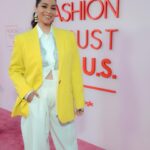 Lilly Singh Instagram - Bussin a lime with @fashiontrustus in @stellamccartney 🍋‍🟩