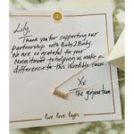 Lily Aldridge Instagram - I am so proud to be a @baby2baby Angel and support their critical work providing over 450 million essential items to families in need across the country 🤍 A huge thank you to @gorjana for continuing to give back to Baby2Baby and the hardworking moms they serve with this beautiful Diamond Mama necklace in honor of Mother’s Day 🫶