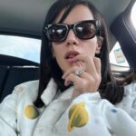 Lily Allen Instagram - Eclipse attire.