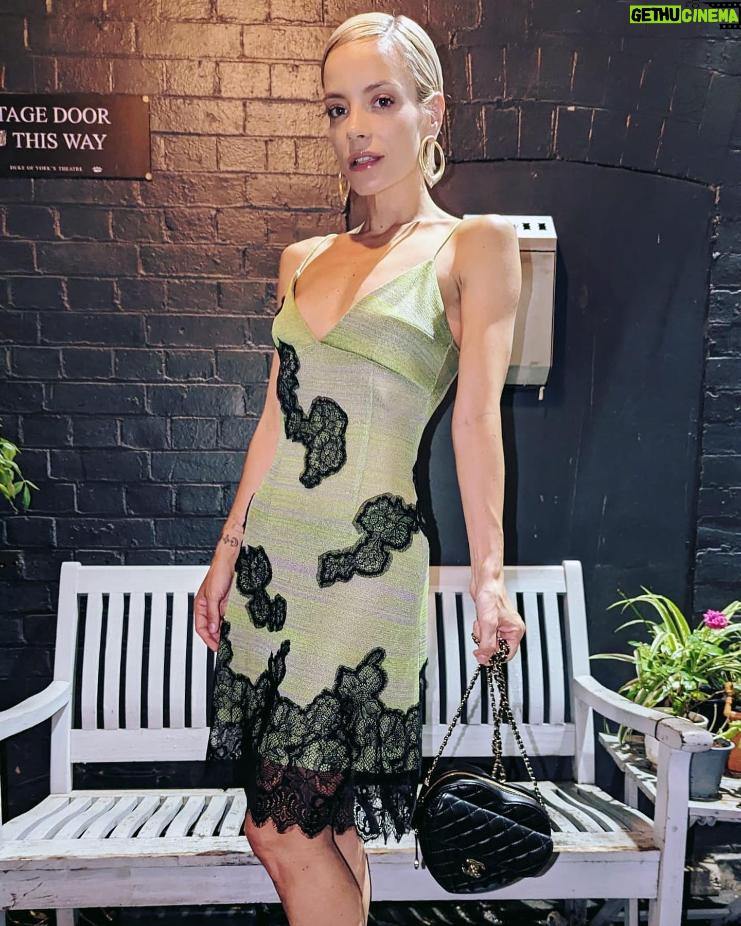 Lily Allen Instagram - I’ll be watching Wimbledon men’s final this afternoon but i think the weeks strongest serves go to me.