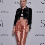 Lily Allen Instagram – Grazie @armanibeauty for a lovely evening. And lovely to see Cate Blanchett all these years later, after playing her one of her Ladies in Waiting in 1998 !