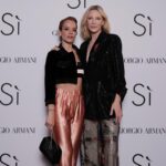 Lily Allen Instagram – Grazie @armanibeauty for a lovely evening. And lovely to see Cate Blanchett all these years later, after playing her one of her Ladies in Waiting in 1998 !