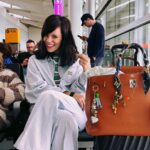Lily Allen Instagram – Bye Ingyland. Back in a bit.