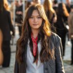 Lily Chee Instagram - A beautiful collection, thank you for having me in Paris @amiparis #AmiParis #AMISS24