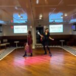 Lily Collins Instagram - When you’re the first ones on the dance floor at the Paris wrap party. Next stop: Rome!…