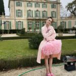 Lily Collins Instagram - Pretending it’s spring and we didn’t shoot these back in November. A little peek behind-the-scenes with @maisonperrierglobal in the South of France, shot by my dear friend, the incredible @petra_kleis…