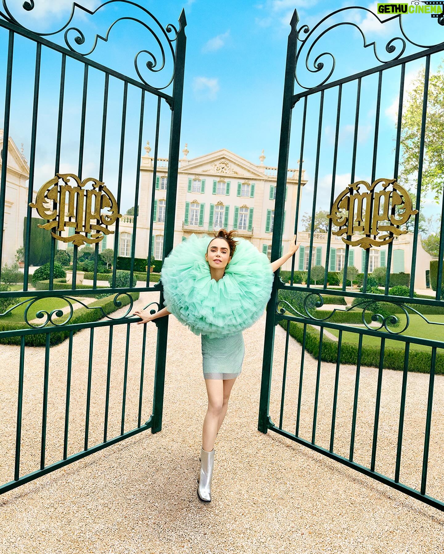 Lily Collins Instagram - Explore the tastes of @maisonperrierglobal — a new chapter for a French icon…