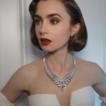 Lily Collins Instagram - Happy first Monday in May! Looking back on last year’s #MetGala and looking forward to seeing all the gorgeous looks tonight from afar. Sad to miss it this year, but always cheering on my dream team. All the looks you’ll see tonight are the result of creative genius and collaboration, and I can’t wait to see their visions come to life…