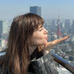 Lily Collins Instagram - Throwback to finding a little bit of Paris in Japan. Emily in Tokyo?…